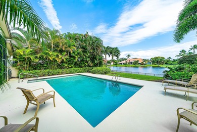 Enjoy stunning lake views from this single family home in the on Frenchmans Creek Country Club in Florida - for sale on GolfHomes.com, golf home, golf lot