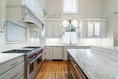 This stunning all-brick executive home sits on a private 1 on Riverchase Country Club in Alabama - for sale on GolfHomes.com, golf home, golf lot