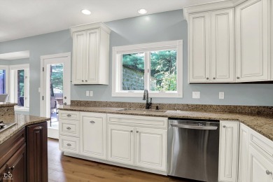 Experience luxury living in this impeccably crafted two-story on Foxcliff Golf Club in Indiana - for sale on GolfHomes.com, golf home, golf lot