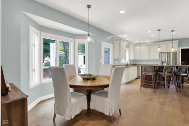 Experience luxury living in this impeccably crafted two-story on Foxcliff Golf Club in Indiana - for sale on GolfHomes.com, golf home, golf lot