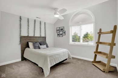 Experience luxury living in this impeccably crafted two-story on Foxcliff Golf Club in Indiana - for sale on GolfHomes.com, golf home, golf lot