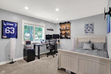 Experience luxury living in this impeccably crafted two-story on Foxcliff Golf Club in Indiana - for sale on GolfHomes.com, golf home, golf lot