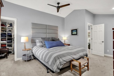 Experience luxury living in this impeccably crafted two-story on Foxcliff Golf Club in Indiana - for sale on GolfHomes.com, golf home, golf lot
