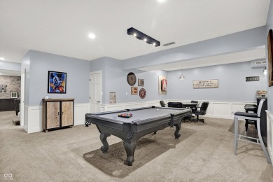 Experience luxury living in this impeccably crafted two-story on Foxcliff Golf Club in Indiana - for sale on GolfHomes.com, golf home, golf lot