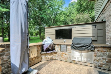 Experience luxury living in this impeccably crafted two-story on Foxcliff Golf Club in Indiana - for sale on GolfHomes.com, golf home, golf lot