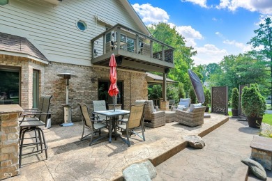 Experience luxury living in this impeccably crafted two-story on Foxcliff Golf Club in Indiana - for sale on GolfHomes.com, golf home, golf lot