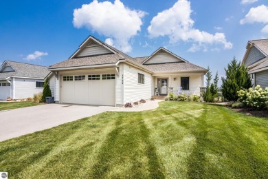 Welcome to 2764 W Crown Drive--a stunning 2022 ranch-style home on Crown Golf Course in Michigan - for sale on GolfHomes.com, golf home, golf lot