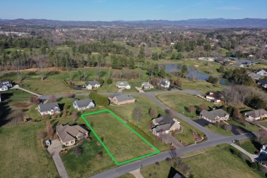 One-half acre building lot with level open building site on Lexington Golf and Country Club in Virginia - for sale on GolfHomes.com, golf home, golf lot