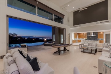 A LUXURY CONTEMPORARY ESTATE OVERLOOKING MACDONALD HIGHLANDS on Dragon Ridge Country Club in Nevada - for sale on GolfHomes.com, golf home, golf lot