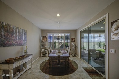 ARIZONA LIVING MADE EASY! This beautiful Sanctuary welcomes you on Poston Butte Golf Club in Arizona - for sale on GolfHomes.com, golf home, golf lot