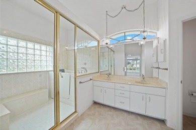 Explore this EXPANSIVE residence featuring a SPLIT BEDROOM on Pinemoor West Golf Club in Florida - for sale on GolfHomes.com, golf home, golf lot