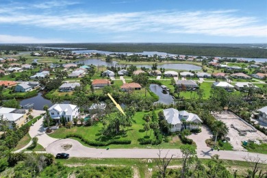 Large waterfront lot with approximately 102 ft of shallow water on Rotonda Golf and Country Club The Links Course in Florida - for sale on GolfHomes.com, golf home, golf lot