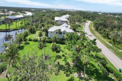 Large waterfront lot with approximately 102 ft of shallow water on Rotonda Golf and Country Club The Links Course in Florida - for sale on GolfHomes.com, golf home, golf lot