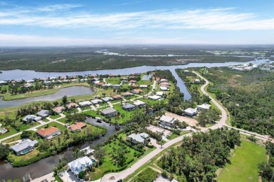 Large waterfront lot with approximately 102 ft of shallow water on Rotonda Golf and Country Club The Links Course in Florida - for sale on GolfHomes.com, golf home, golf lot