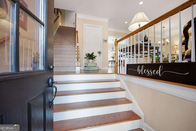 A BEAUTIFUL CHRISTMAS GIFT! Come home to St David's Square in on Marietta Country Club in Georgia - for sale on GolfHomes.com, golf home, golf lot