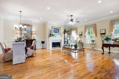 A BEAUTIFUL CHRISTMAS GIFT! Come home to St David's Square in on Marietta Country Club in Georgia - for sale on GolfHomes.com, golf home, golf lot