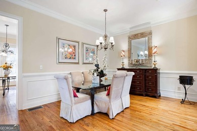 A BEAUTIFUL CHRISTMAS GIFT! Come home to St David's Square in on Marietta Country Club in Georgia - for sale on GolfHomes.com, golf home, golf lot