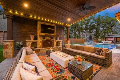 Stunning luxury home on a huge corner lot in the only 24-7 gated on The Golf Club at Resort Eagle Mountain Lake in Texas - for sale on GolfHomes.com, golf home, golf lot