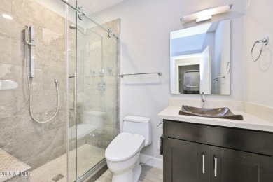 Single-level remodeled jewel box on a prime corner overlooking on Gainey Ranch Golf Club in Arizona - for sale on GolfHomes.com, golf home, golf lot