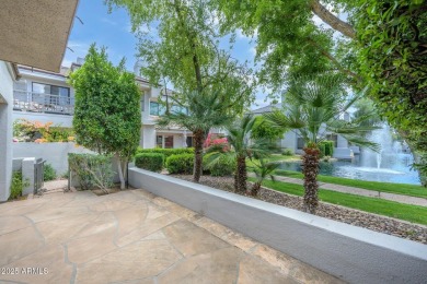 Single-level remodeled jewel box on a prime corner overlooking on Gainey Ranch Golf Club in Arizona - for sale on GolfHomes.com, golf home, golf lot