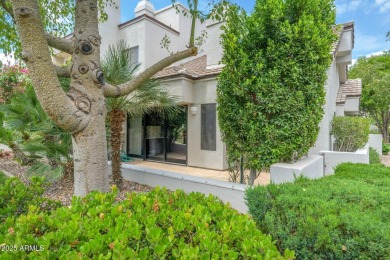 Single-level remodeled jewel box on a prime corner overlooking on Gainey Ranch Golf Club in Arizona - for sale on GolfHomes.com, golf home, golf lot