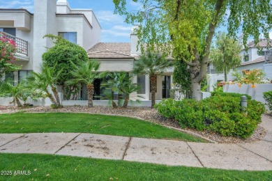 Single-level remodeled jewel box on a prime corner overlooking on Gainey Ranch Golf Club in Arizona - for sale on GolfHomes.com, golf home, golf lot