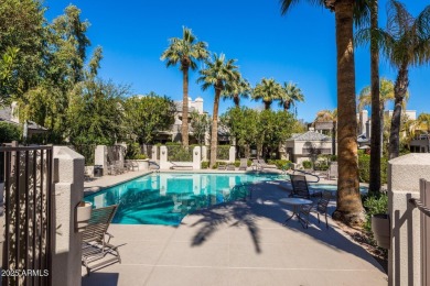 Single-level remodeled jewel box on a prime corner overlooking on Gainey Ranch Golf Club in Arizona - for sale on GolfHomes.com, golf home, golf lot
