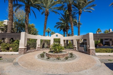 Single-level remodeled jewel box on a prime corner overlooking on Gainey Ranch Golf Club in Arizona - for sale on GolfHomes.com, golf home, golf lot