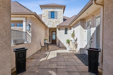 Gorgeous Aubrey floor plan with Casita nestled on a beautiful on Wildhorse Golf Club of Robson Ranch in Texas - for sale on GolfHomes.com, golf home, golf lot