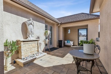 Gorgeous Aubrey floor plan with Casita nestled on a beautiful on Wildhorse Golf Club of Robson Ranch in Texas - for sale on GolfHomes.com, golf home, golf lot