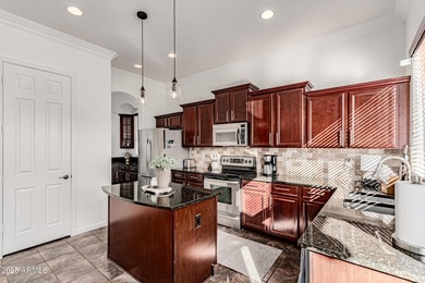 Discover a stunning 3 bed, 2 bath home offering 1,858sqft of on Estrella Mountain Ranch Golf Course in Arizona - for sale on GolfHomes.com, golf home, golf lot