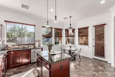Discover a stunning 3 bed, 2 bath home offering 1,858sqft of on Estrella Mountain Ranch Golf Course in Arizona - for sale on GolfHomes.com, golf home, golf lot