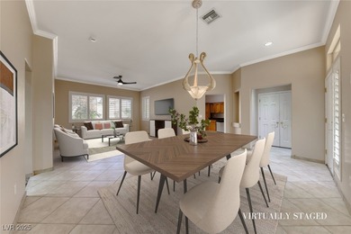 Charming single story home in the vibrant Sun City Summerlin 55+ on Eagle Crest Golf Club in Nevada - for sale on GolfHomes.com, golf home, golf lot