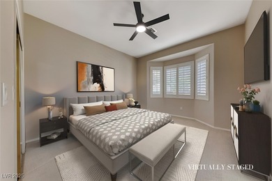 Charming single story home in the vibrant Sun City Summerlin 55+ on Eagle Crest Golf Club in Nevada - for sale on GolfHomes.com, golf home, golf lot