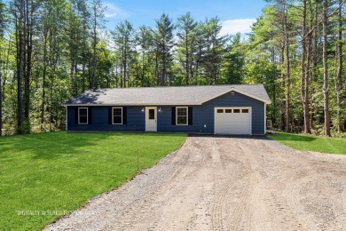 Brand new quality custom-built 3BR/1BA ranch with 1,176 sq. ft on Natanis Golf Course in Maine - for sale on GolfHomes.com, golf home, golf lot