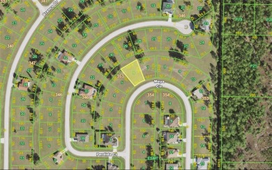 Great Building lot with NORTHERN rear exposure in Burnt Store on Burnt Store Golf Club in Florida - for sale on GolfHomes.com, golf home, golf lot