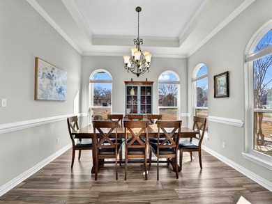 Impressive curb appeal welcomes you from the moment you arrive on Pecan Plantation Country Club in Texas - for sale on GolfHomes.com, golf home, golf lot