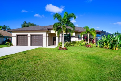 Elegant newer-construction pool home in gated Country Club on St. Lucie Trail Golf Club in Florida - for sale on GolfHomes.com, golf home, golf lot
