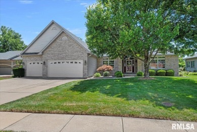 Welcome to this impeccably maintained ranch featuring 3 bedrooms on Piper Glen Golf Club in Illinois - for sale on GolfHomes.com, golf home, golf lot