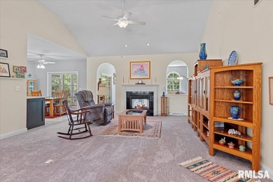 Welcome to this impeccably maintained ranch featuring 3 bedrooms on Piper Glen Golf Club in Illinois - for sale on GolfHomes.com, golf home, golf lot