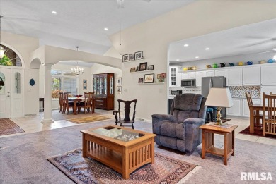 Welcome to this impeccably maintained ranch featuring 3 bedrooms on Piper Glen Golf Club in Illinois - for sale on GolfHomes.com, golf home, golf lot