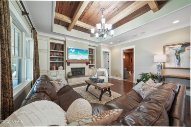 Nestled in a serene setting with views of a pond and golf course on Bay Point Resort Golf Club in Florida - for sale on GolfHomes.com, golf home, golf lot