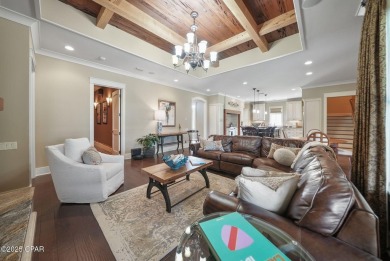 Nestled in a serene setting with views of a pond and golf course on Bay Point Resort Golf Club in Florida - for sale on GolfHomes.com, golf home, golf lot