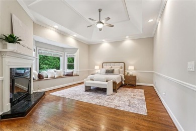 Tucked in Atlanta Country Clubs quiet interior, this refreshed on Atlanta Country Club in Georgia - for sale on GolfHomes.com, golf home, golf lot