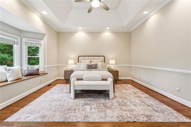 Tucked in Atlanta Country Clubs quiet interior, this refreshed on Atlanta Country Club in Georgia - for sale on GolfHomes.com, golf home, golf lot