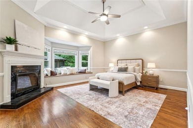 Tucked in Atlanta Country Clubs quiet interior, this refreshed on Atlanta Country Club in Georgia - for sale on GolfHomes.com, golf home, golf lot