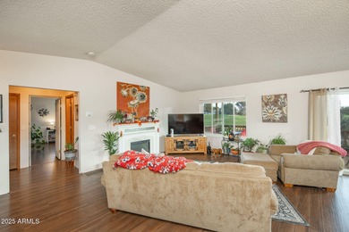 Come see this beautiful golf course home set on the 17th tee on Prescott Golf and Country Club in Arizona - for sale on GolfHomes.com, golf home, golf lot