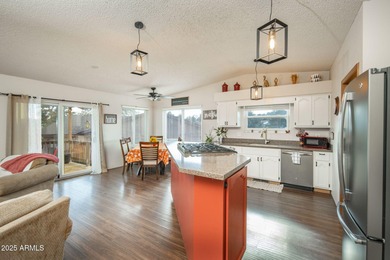 Come see this beautiful golf course home set on the 17th tee on Prescott Golf and Country Club in Arizona - for sale on GolfHomes.com, golf home, golf lot