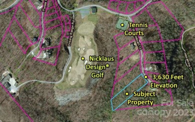 Lot #636 on Steeplebush Court is a 1.25 acre mountain lot in on Bear Lake Golf Club in North Carolina - for sale on GolfHomes.com, golf home, golf lot
