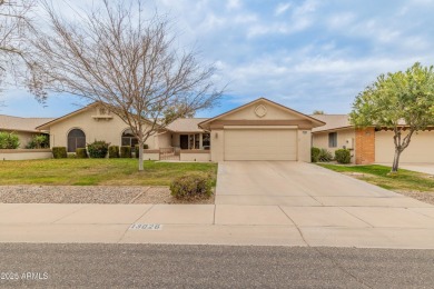 This beautiful 2 bedroom 2 bathroom home boasts spacious vaulted on Stardust Golf Course in Arizona - for sale on GolfHomes.com, golf home, golf lot